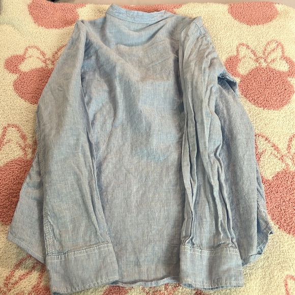 Blue and White Striped Top - Picture 6 of 7